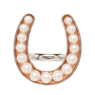 TASAKI�@K18�@�p�[���@�z�[�X�V���[�@�����O